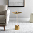 Modern Accents Round Aluminum Accent Table