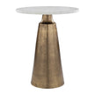 Uttermost Midsummer Antique Brass Accent Table