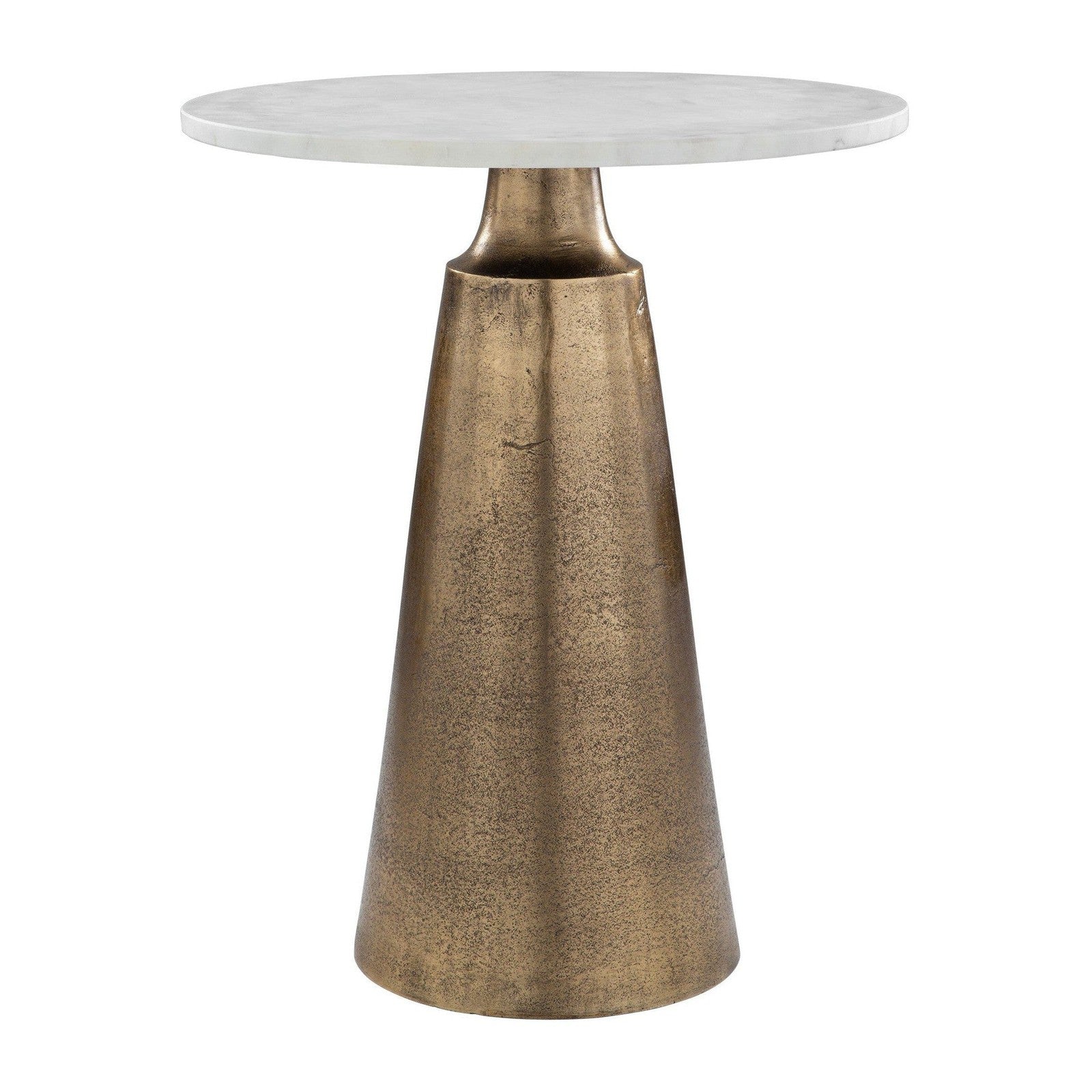 Uttermost Midsummer Antique Brass Accent Table
