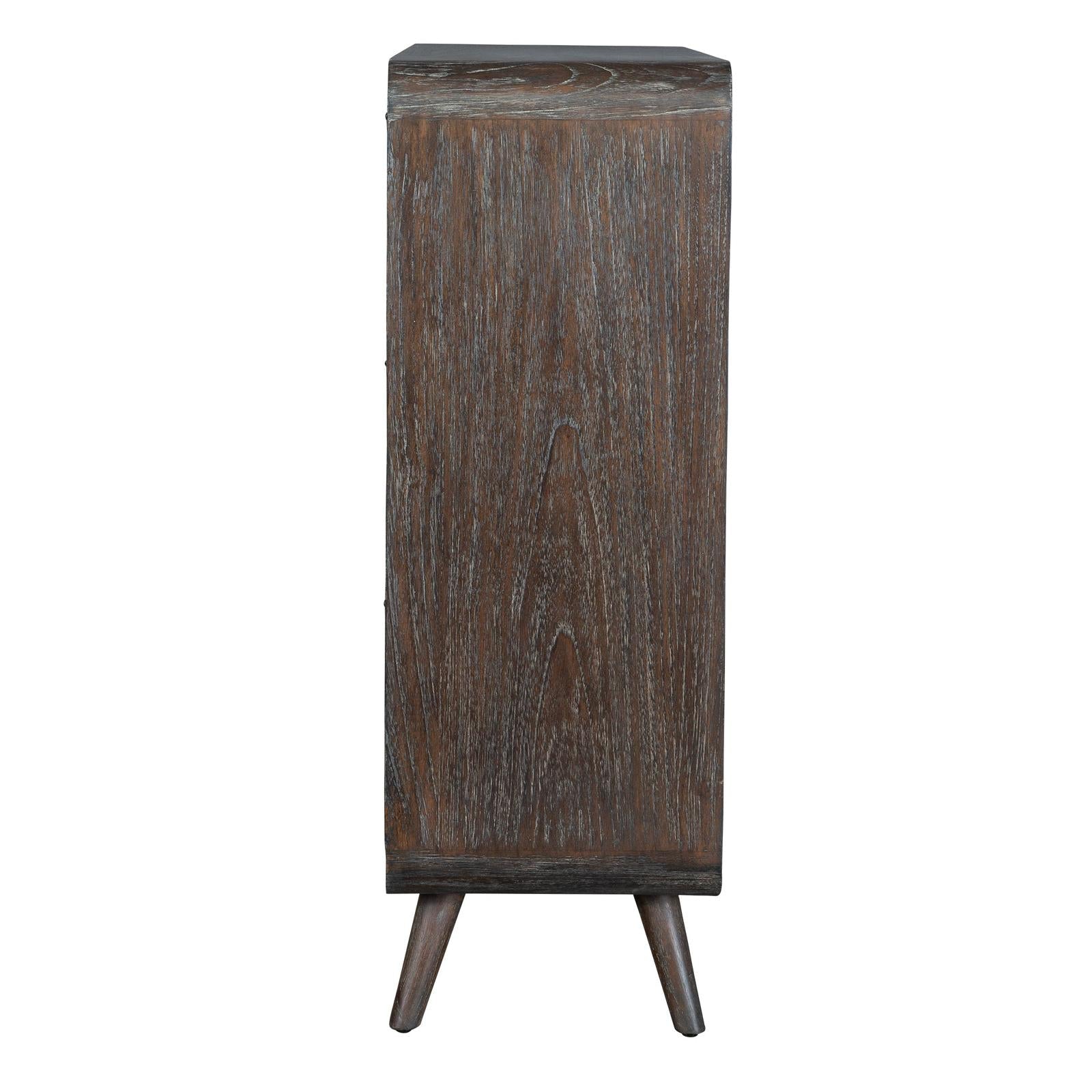 Uttermost Hausen 2 Door Mid-Century Cabinet