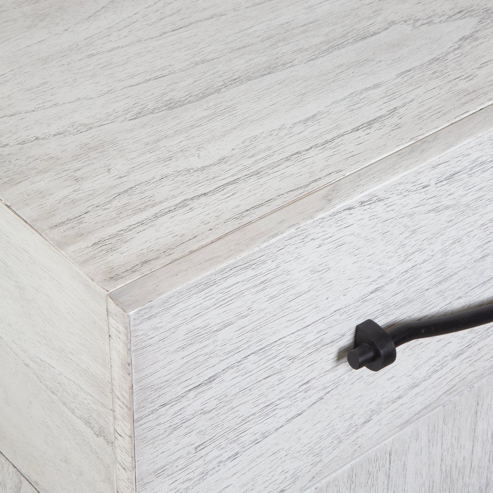 Uttermost Vivi 3 Drawer White Chest