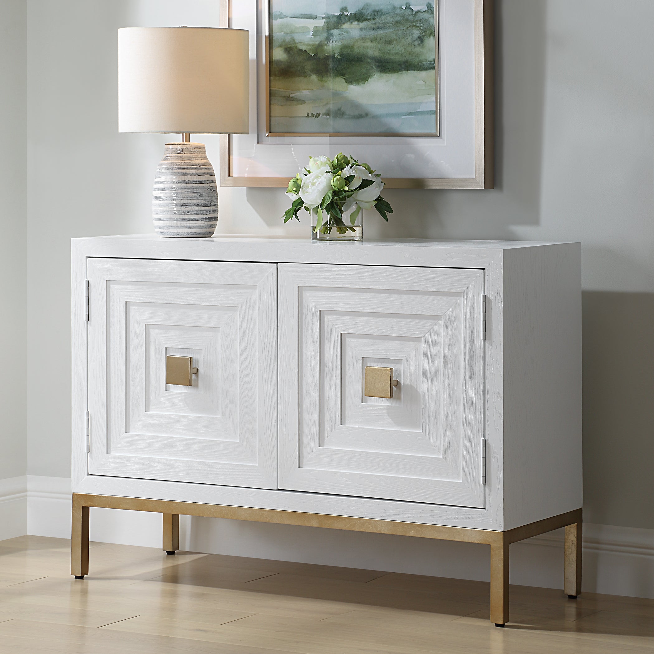 Uttermost Aiken 2 Door Cabinet