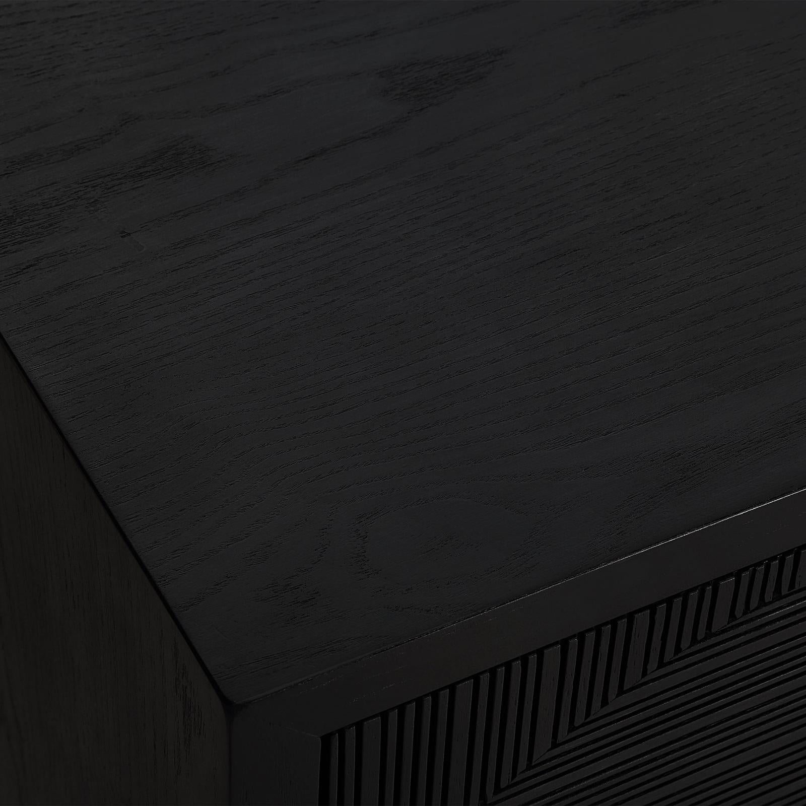 Uttermost Beswick Black 2 Door Cabinet