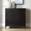 Uttermost Beswick Black 2 Door Cabinet