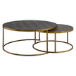 Uttermost Aragon Gray Nesting Coffee Tables - Set of 2