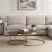 Uttermost Aragon Gray Nesting Coffee Tables - Set of 2