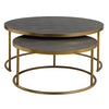 Uttermost Aragon Gray Nesting Coffee Tables - Set of 2