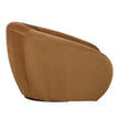 Uttermost Desoto Hazlenut Swivel Chair
