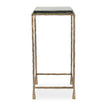 Uttermost Ovard Antiqued Gold Accent Table