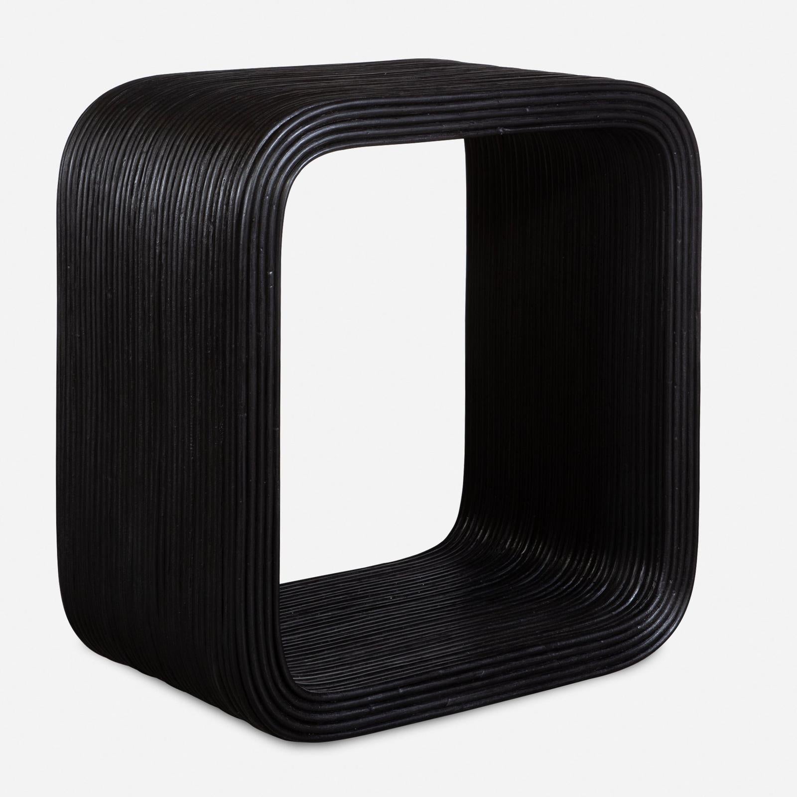 Uttermost Compton Rattan Side Table