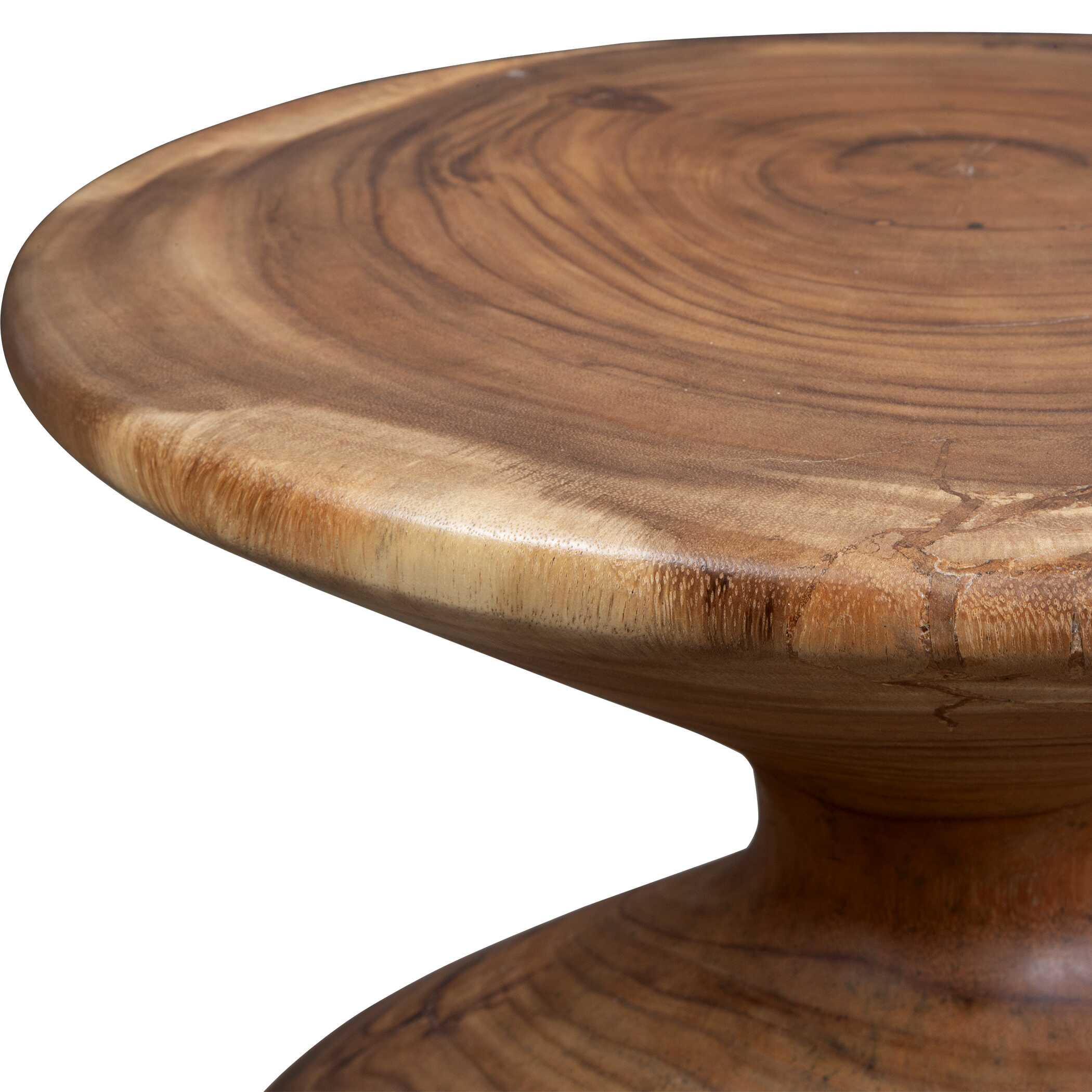 Uttermost Lynx Hourglass Accent Table