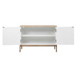 Uttermost Weimar 2 Door White Cabinet