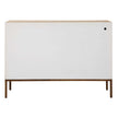 Uttermost Weimar 2 Door White Cabinet
