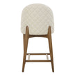 Uttermost Stitches Leather Counter Stool