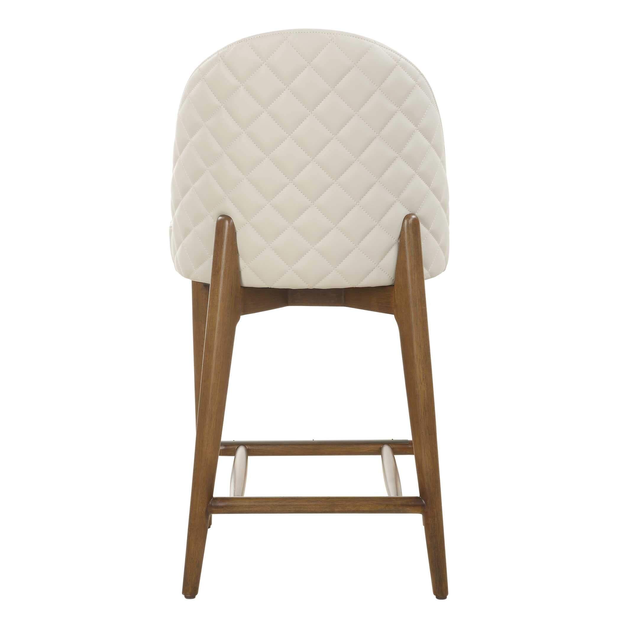 Uttermost Stitches Leather Counter Stool