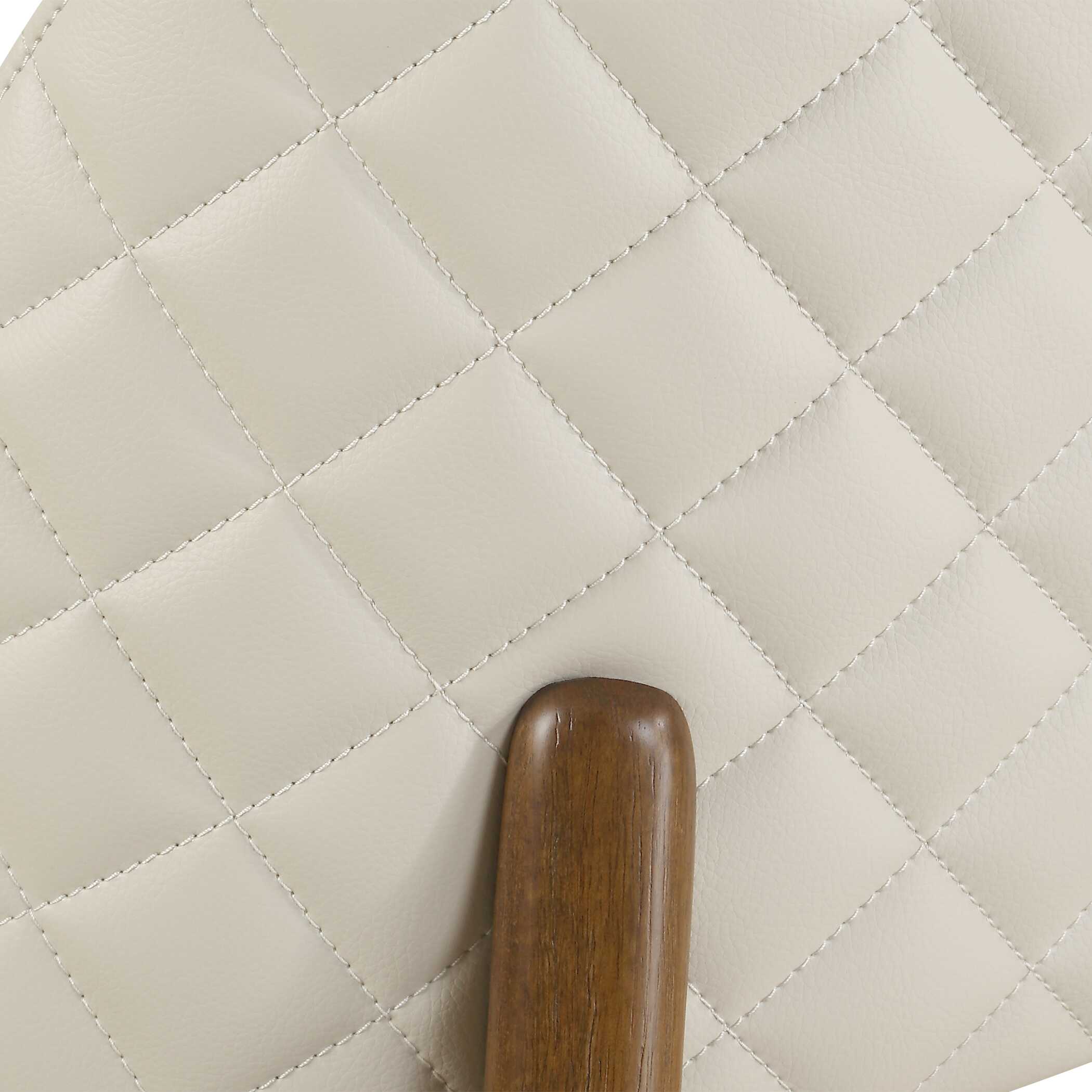 Uttermost Stitches Leather Counter Stool