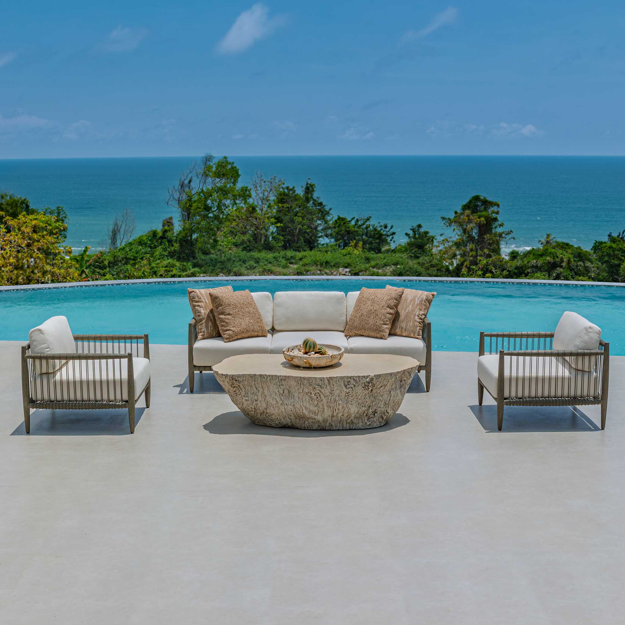 Uttermost Borneo Outdoor Lounge Chair
