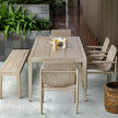 Uttermost Kirkham Wooden Outdoor Dining Table