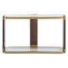 Uttermost Ryles Glass Console Table
