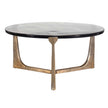 Uttermost Bohdi Outdoor Brass Coffee Table