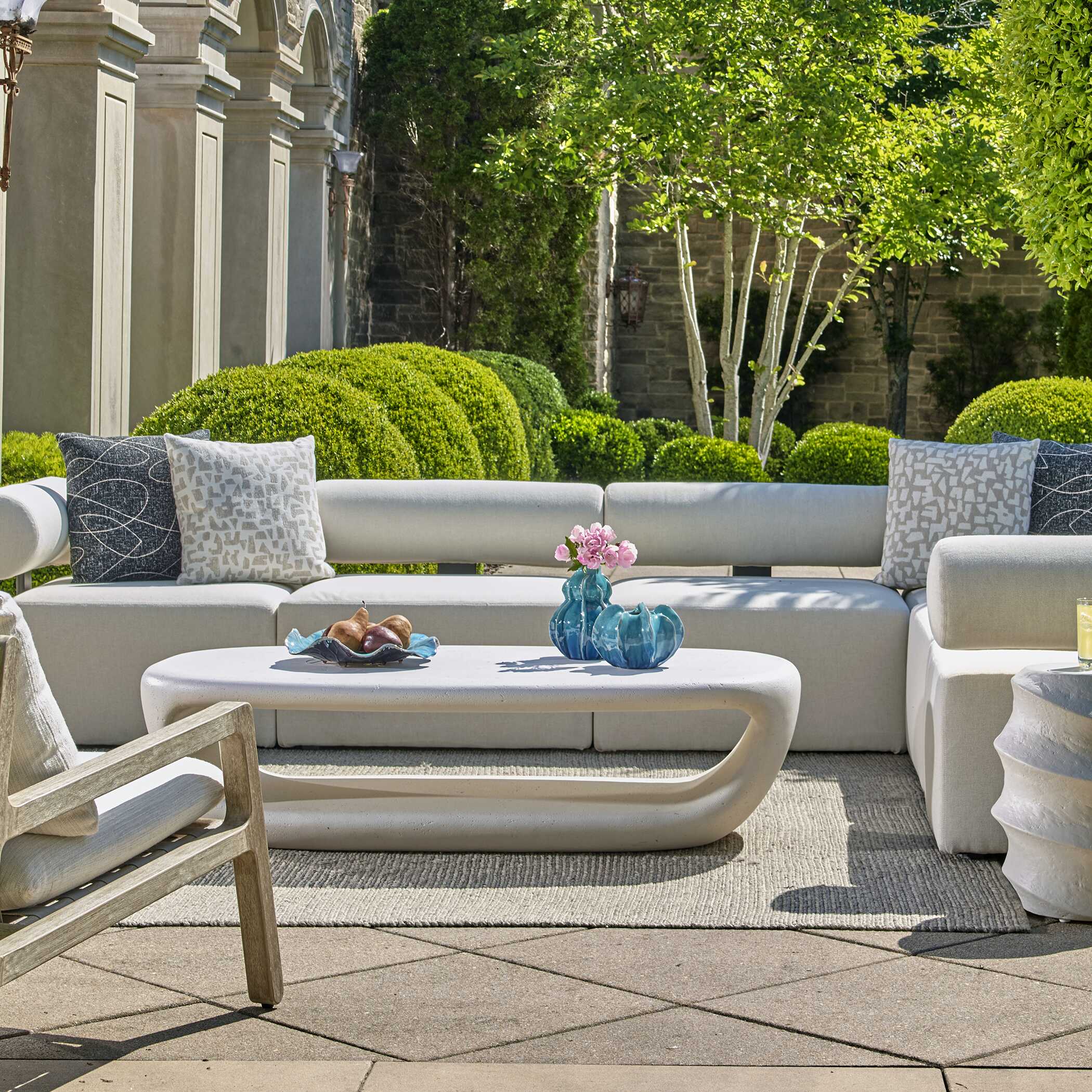 Uttermost Leyton Outdoor Coffee Table