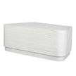 Uttermost Saltwater White Concrete Coffee Table
