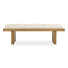Uttermost Haden White Upholstery Bench