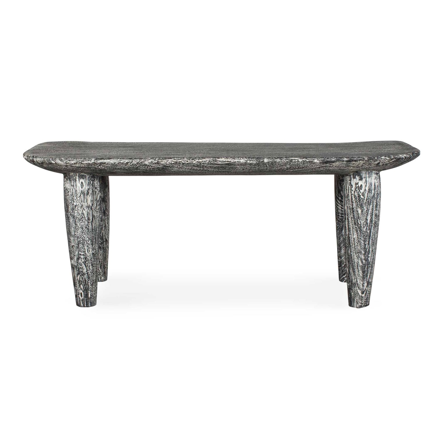 Uttermost Fade To Black Wood Bench