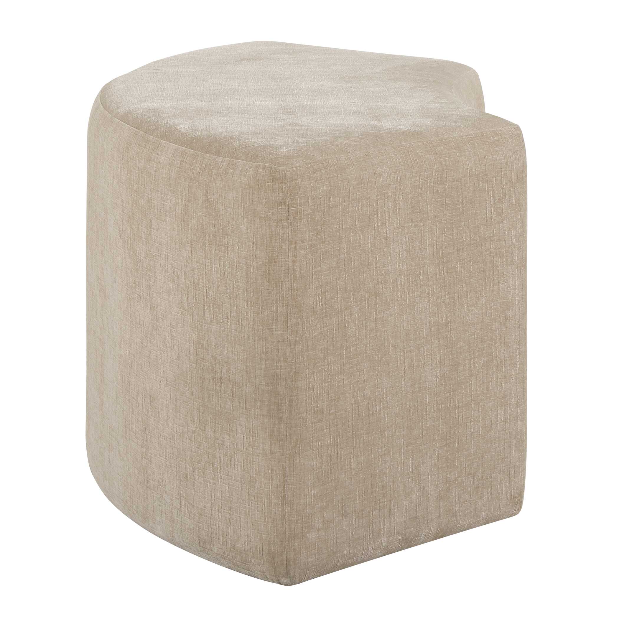 Uttermost Khai Rounded Plush Dining Bench