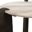 Uttermost Talud Modern Marble Side Table
