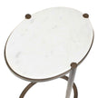 Uttermost Mercier Round Marble Accent Table