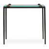 Uttermost Averona Glass Top Accent Table