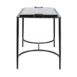 Uttermost Eisen Textured Glass Accent Table