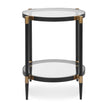 Uttermost Chadid Round Glass Side Table