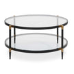 Uttermost Chadid Round Glass Coffee Table
