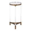 Uttermost Pereira Round Acrylic Accent Table