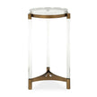 Uttermost Pereira Round Acrylic Accent Table