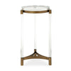 Uttermost Pereira Round Acrylic Accent Table