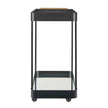 Uttermost Vesper Black Iron Bar Cart