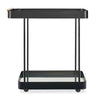 Uttermost Vesper Black Iron Bar Cart