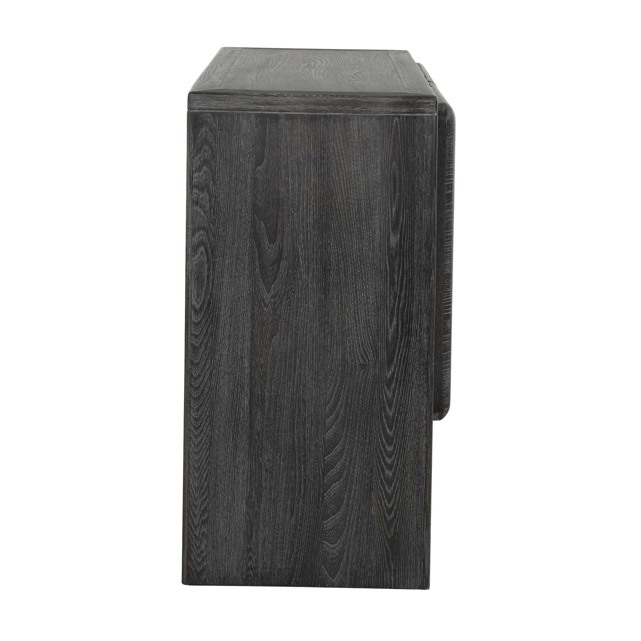 Uttermost Bierk Dark Stain 2 Door Cabinet