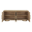 Uttermost Evanston 4 Door Natural Oak Cabinet