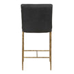 Uttermost Ascend Charcoal Counter Stool