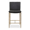 Uttermost Ascend Charcoal Counter Stool