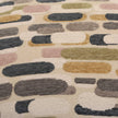 Uttermost Arem Upholstered Multi-Color Ottoman