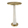 Uttermost Sonia Modern Brass Accent Table