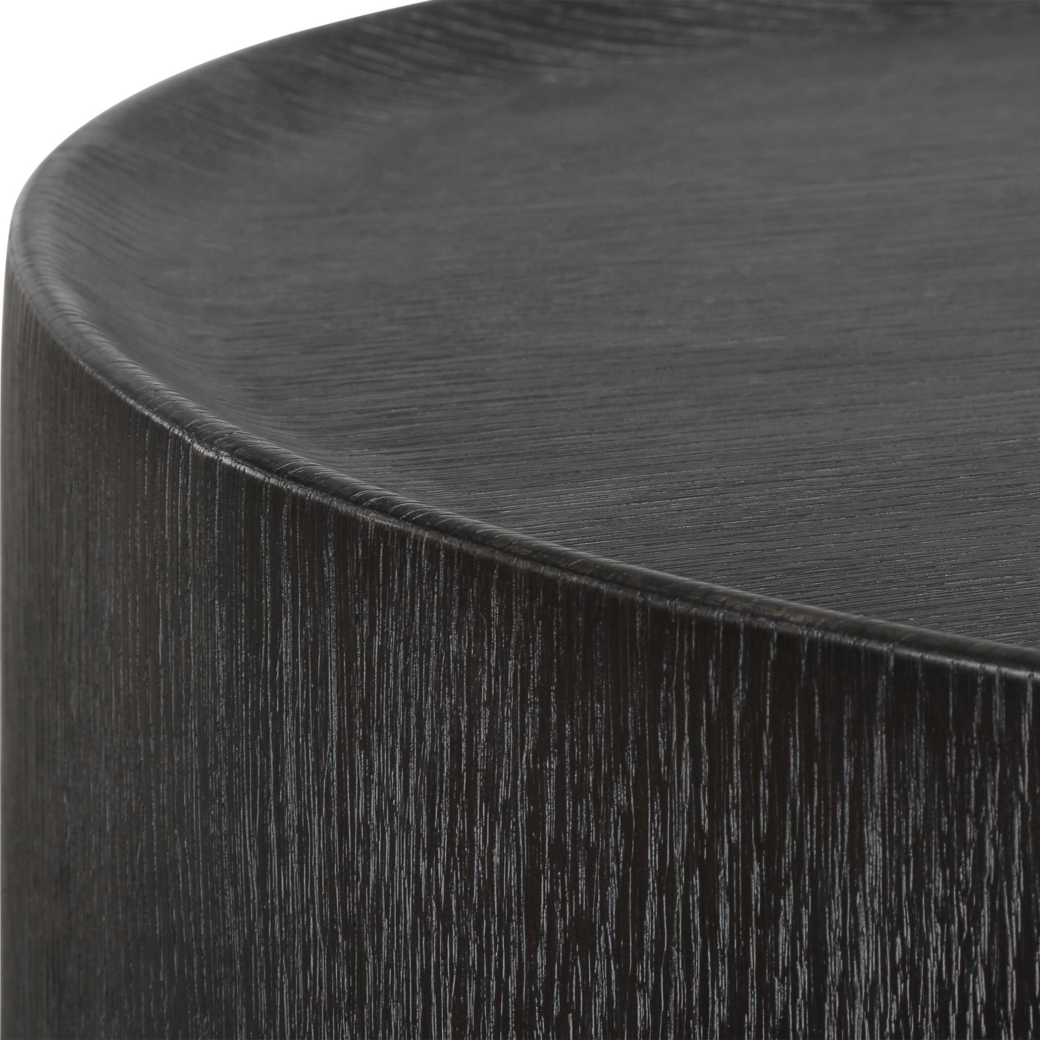 Uttermost Isbell Black Stained Coffee Table
