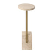 Uttermost Feranno Travertine Accent Table
