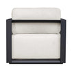 Uttermost Remsen Black/Oyster Outdoor Lounge Chair