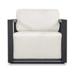Uttermost Remsen Black/Oyster Outdoor Lounge Chair